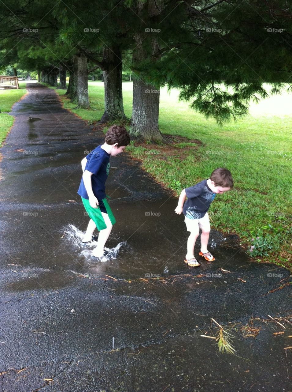 Puddle jumpers