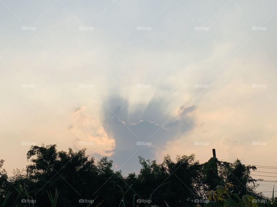 Sky around everywhere, Countryside (Thailand)