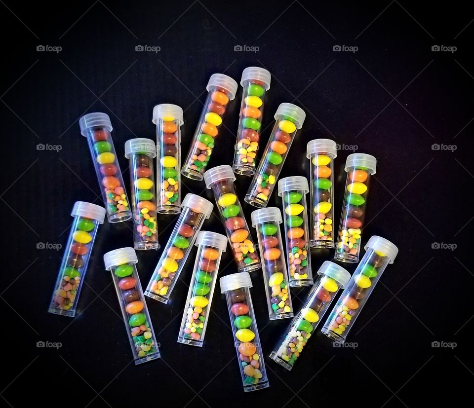 science lab for kids candy filled vials