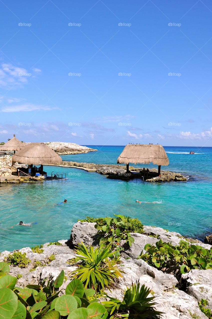 Xcaret view
