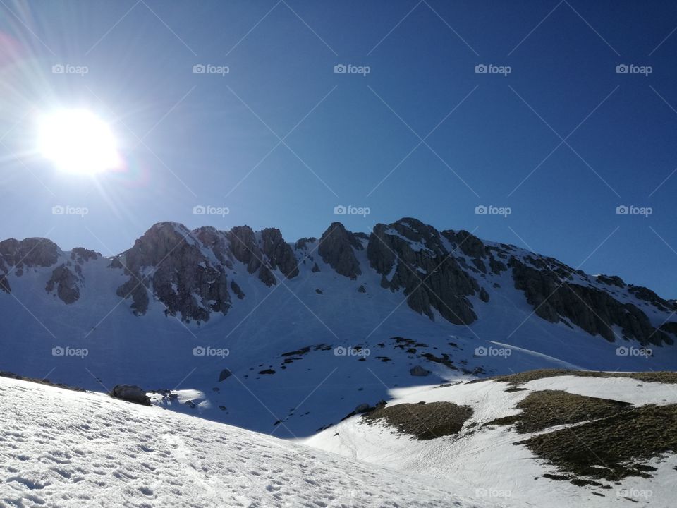 Terminillo, 2200 mt. Rieti