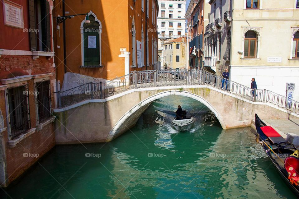 Water in urban area.