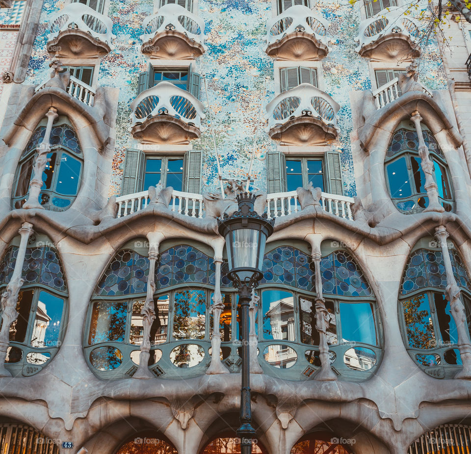 It is one of Antoni Gaudi's masterpieces 