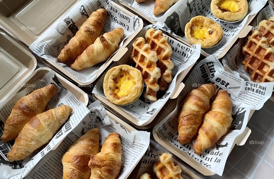 a simple waffle hot from oven