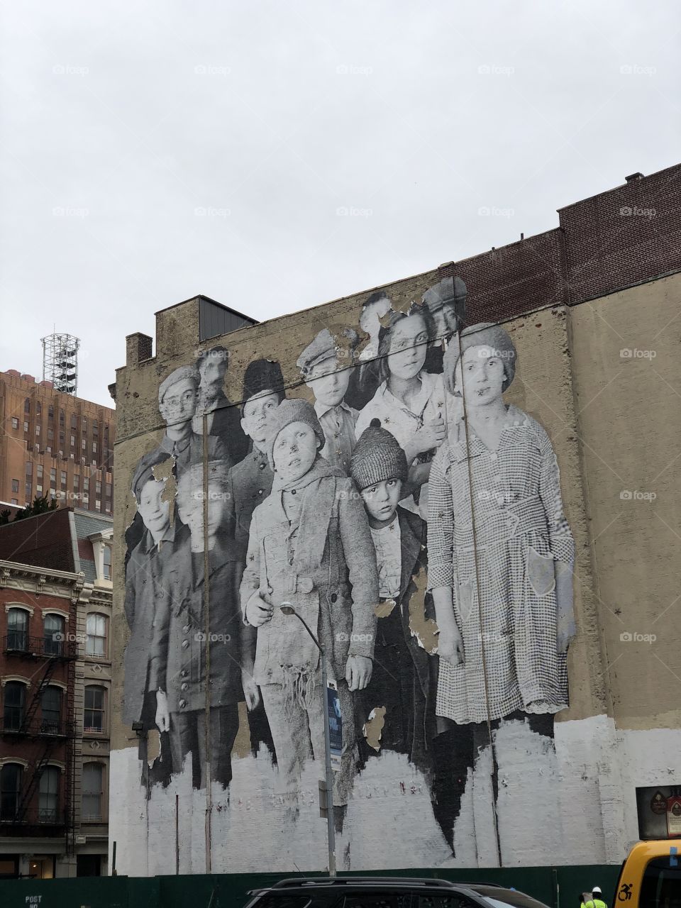 Downtown nyc mural