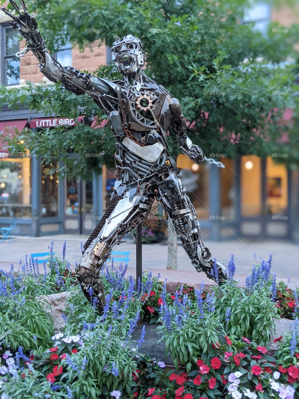 Industrial sculpture