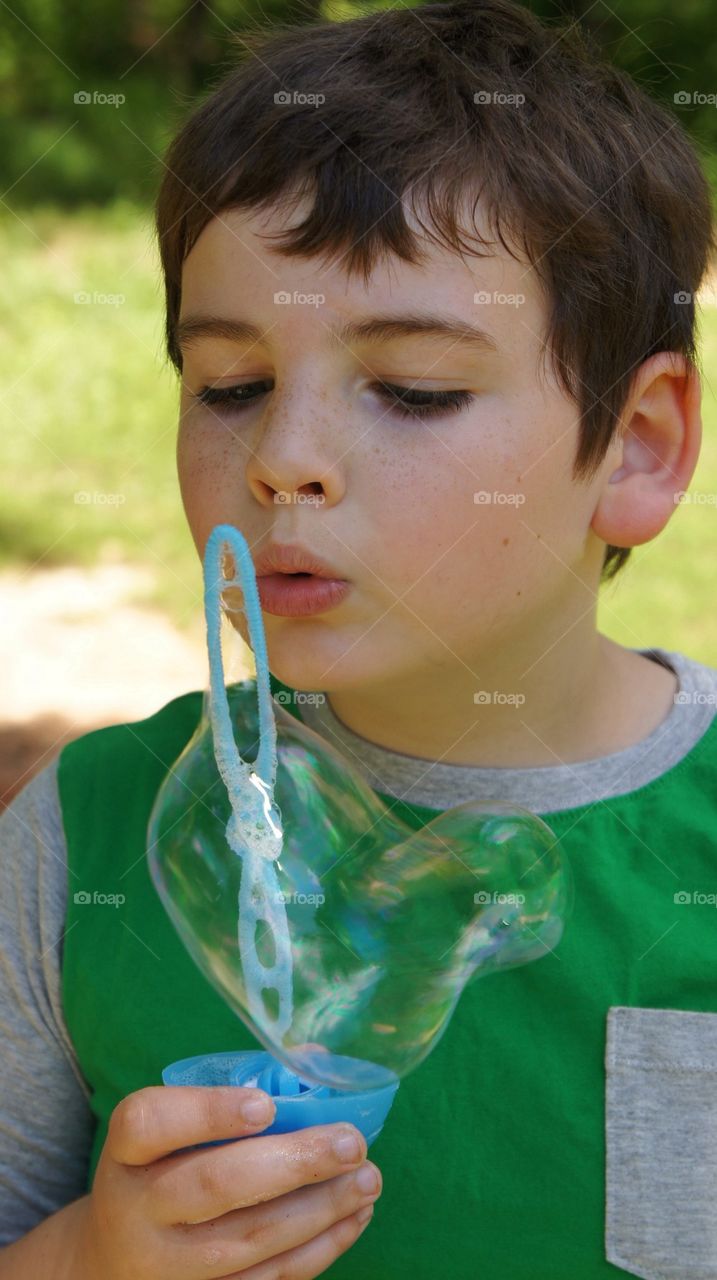 Bubble Blowing