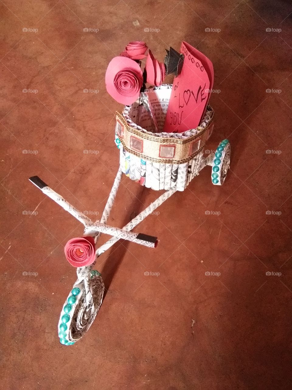 Made in paper  Bicycle