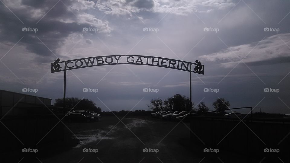 cowboy gatherin. this is where i attend church