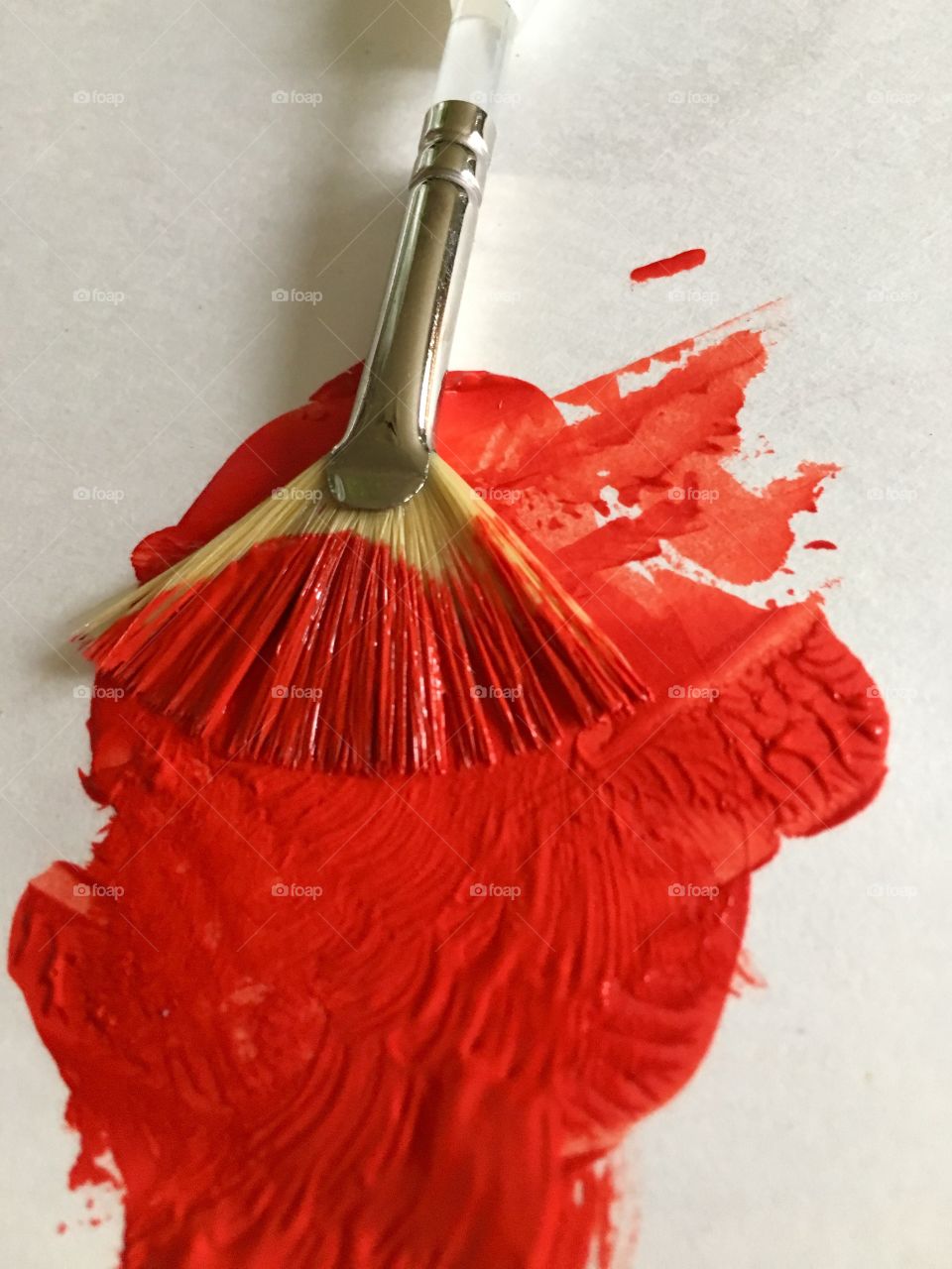 Close-up of a paintbrush
