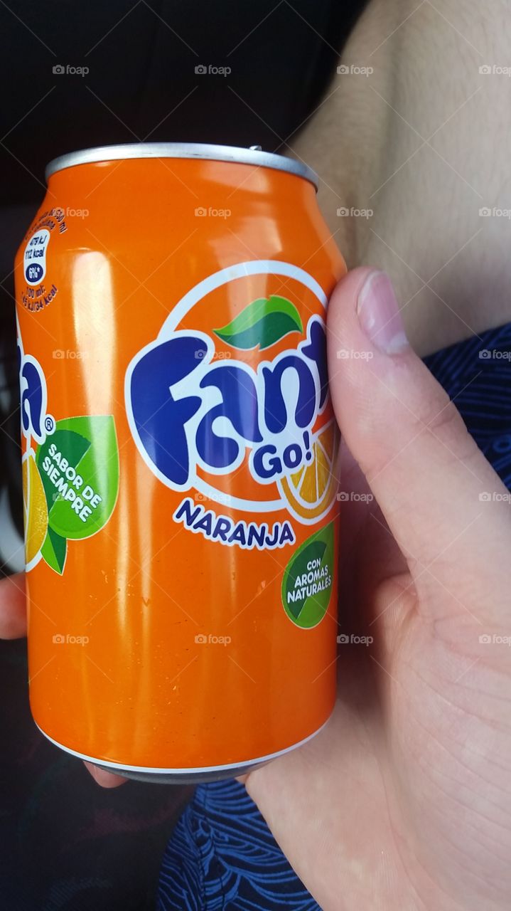 Spanish Fanta Soda