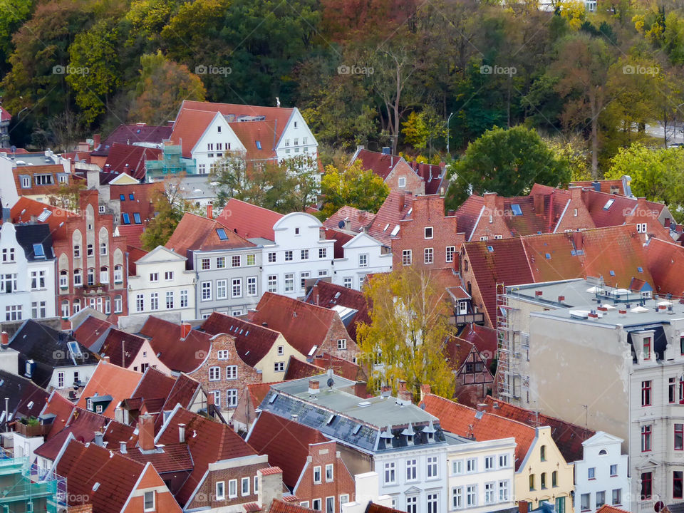 Lübeck - traditionelle Häuser 