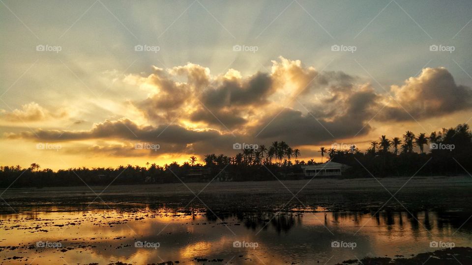 sunrise clouds