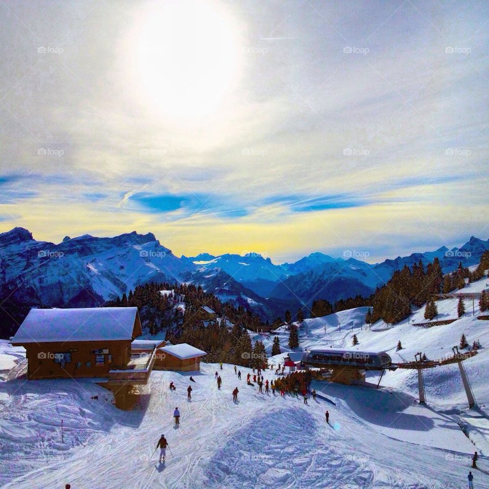 Villars-Gryon ski station