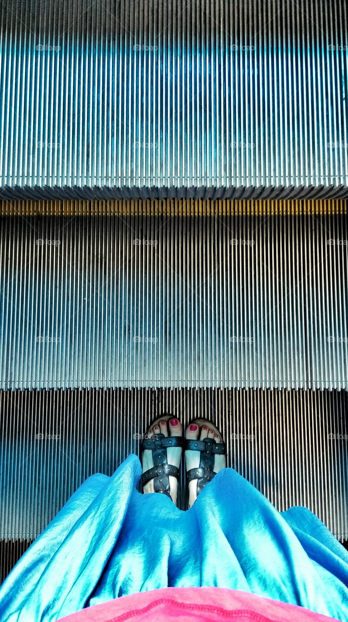 Escalator. Escalator