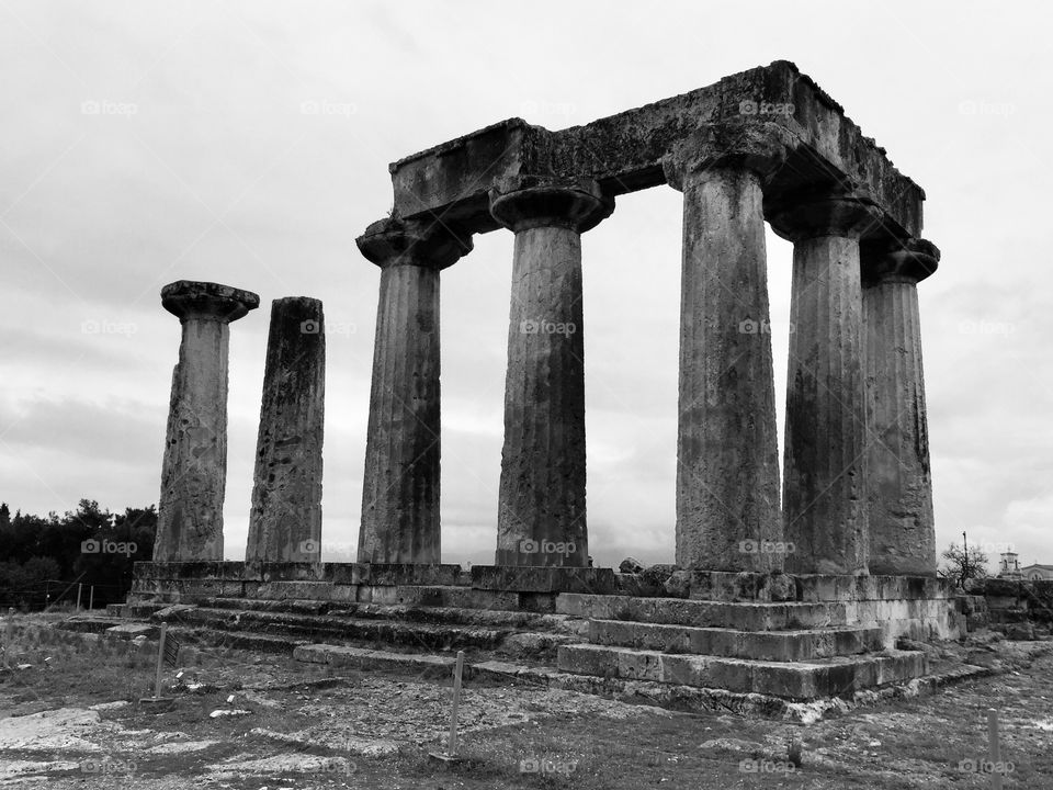 Temple at Corinth 