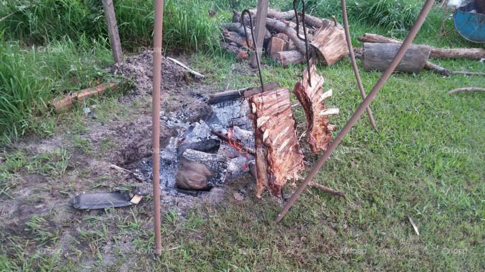 Gaúcho barbecue - south Brazil - "costelão"