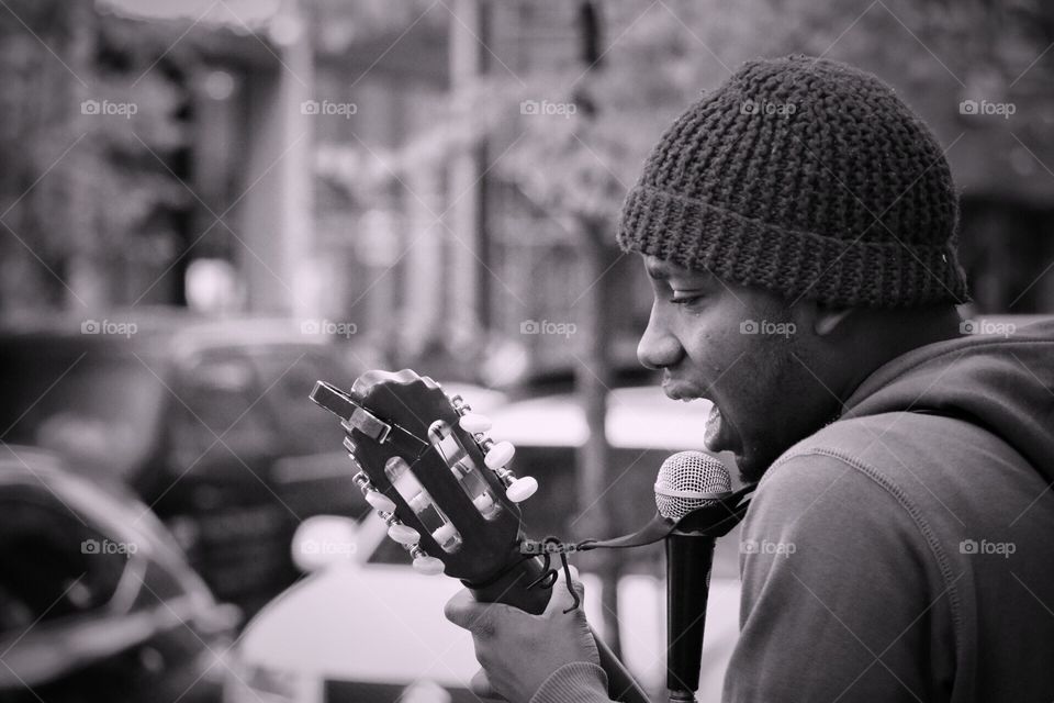 Street musicien 