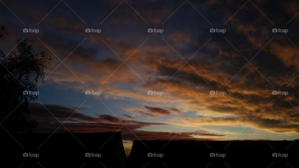 Sunset, No Person, Dawn, Dusk, Evening