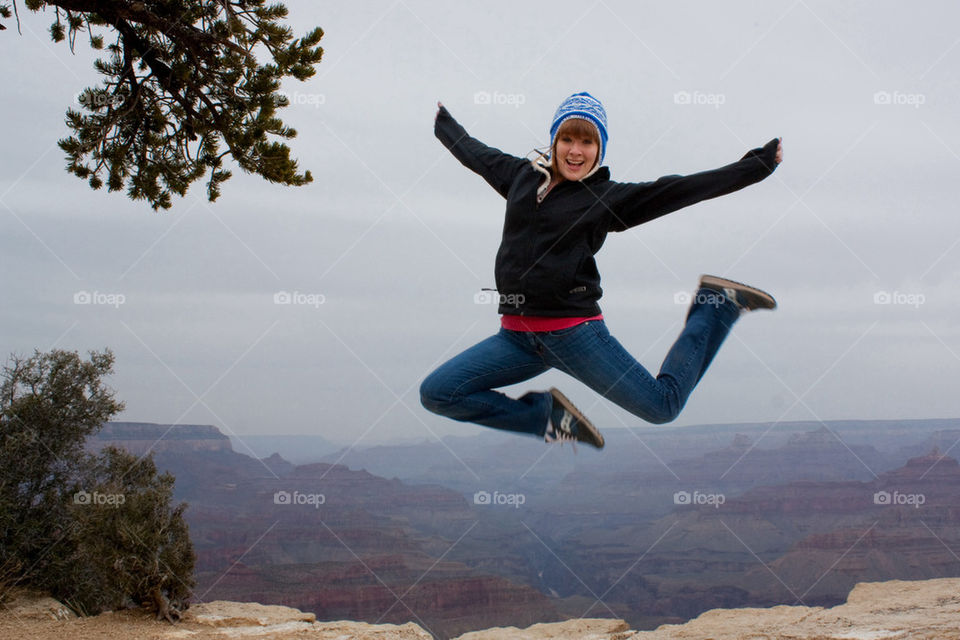 Jumping for joy 