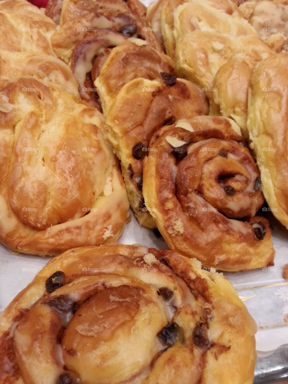 pastries. breakfasts