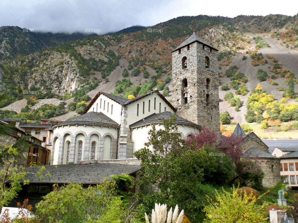 The Church of St. Esteve, Andorra La Vella