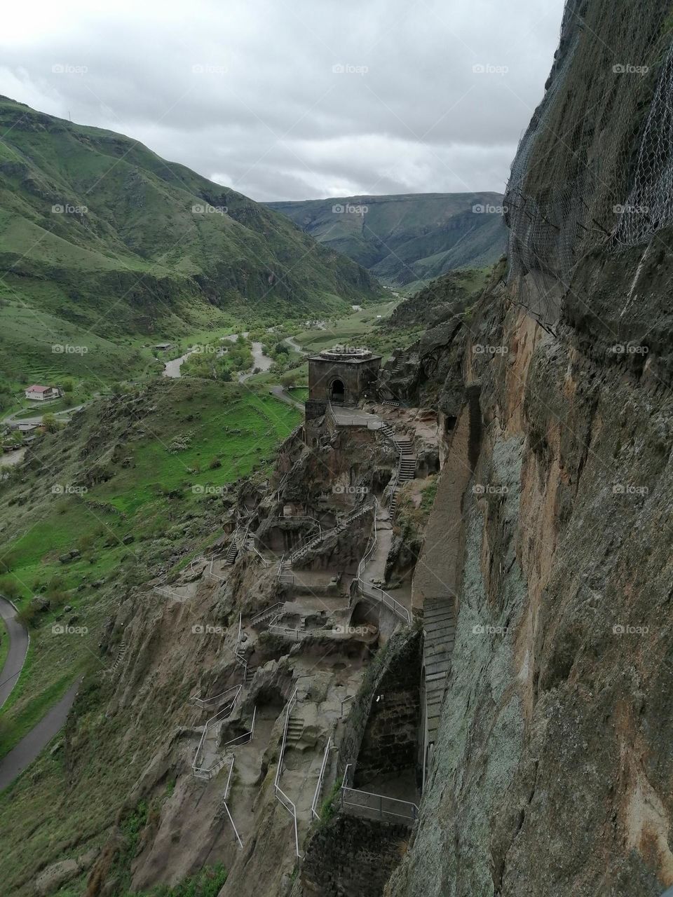 Vardzia, a cave monastery of 12-13th century in southern Georgia