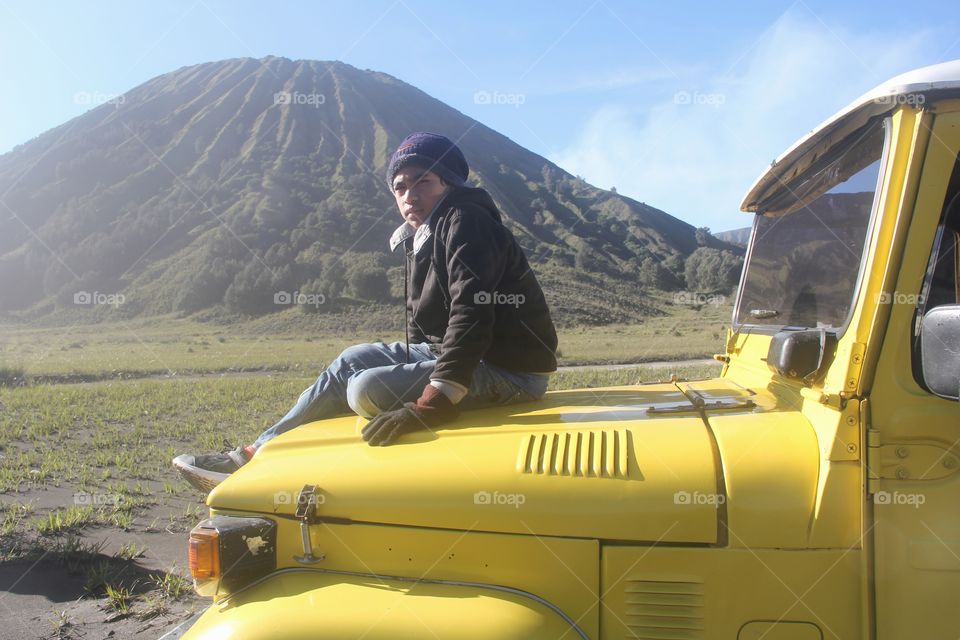 morning in Bromo mountain