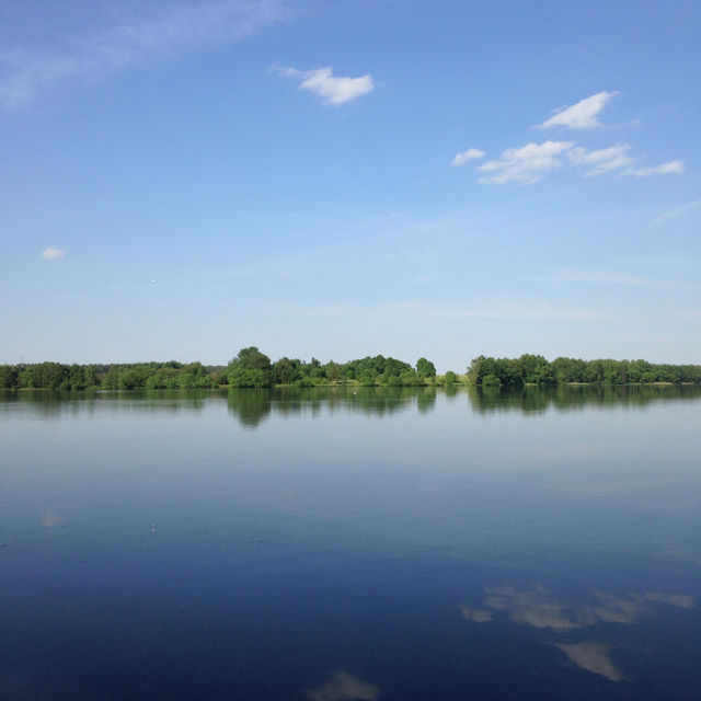 View of a lake against sky