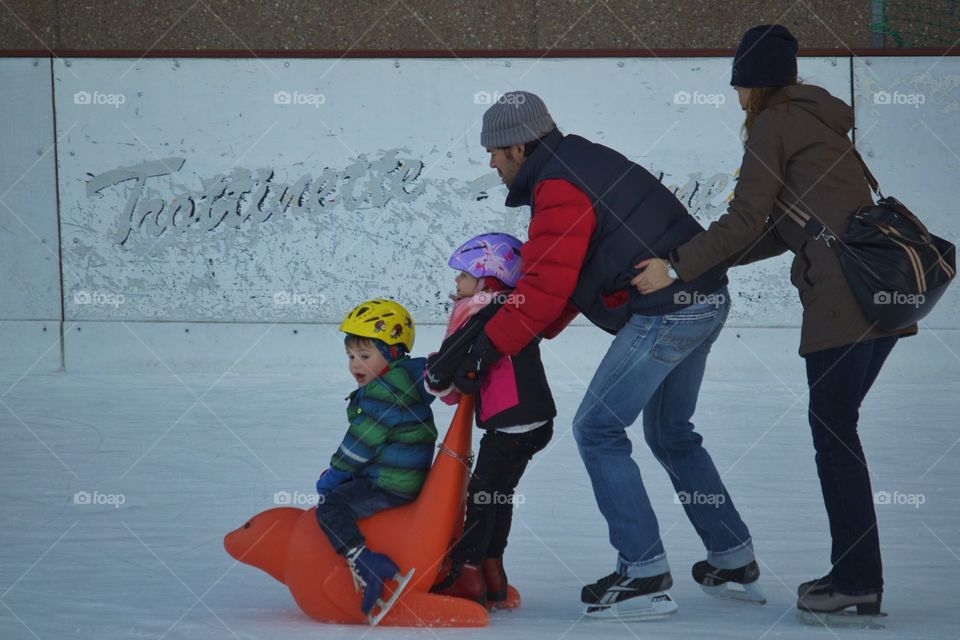 Outdoor Ice Rink.Küssnacht,Zürich