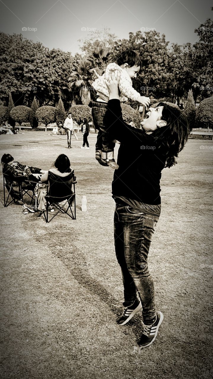 fun times at the park - life with a baby