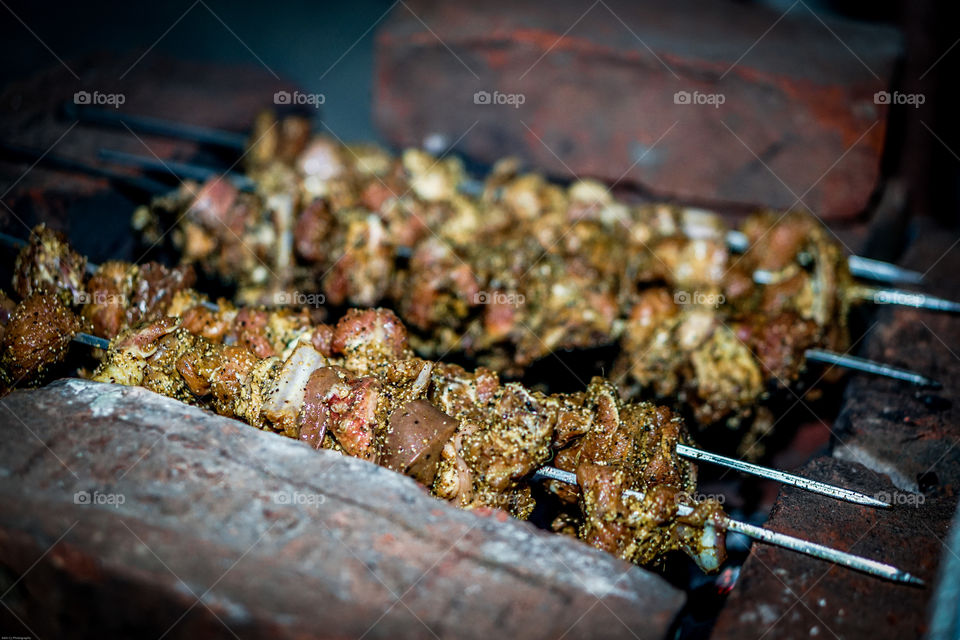 Preparation of kebabs