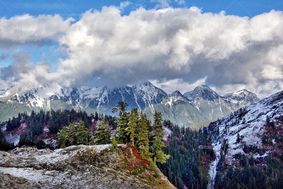 Cascade mountains