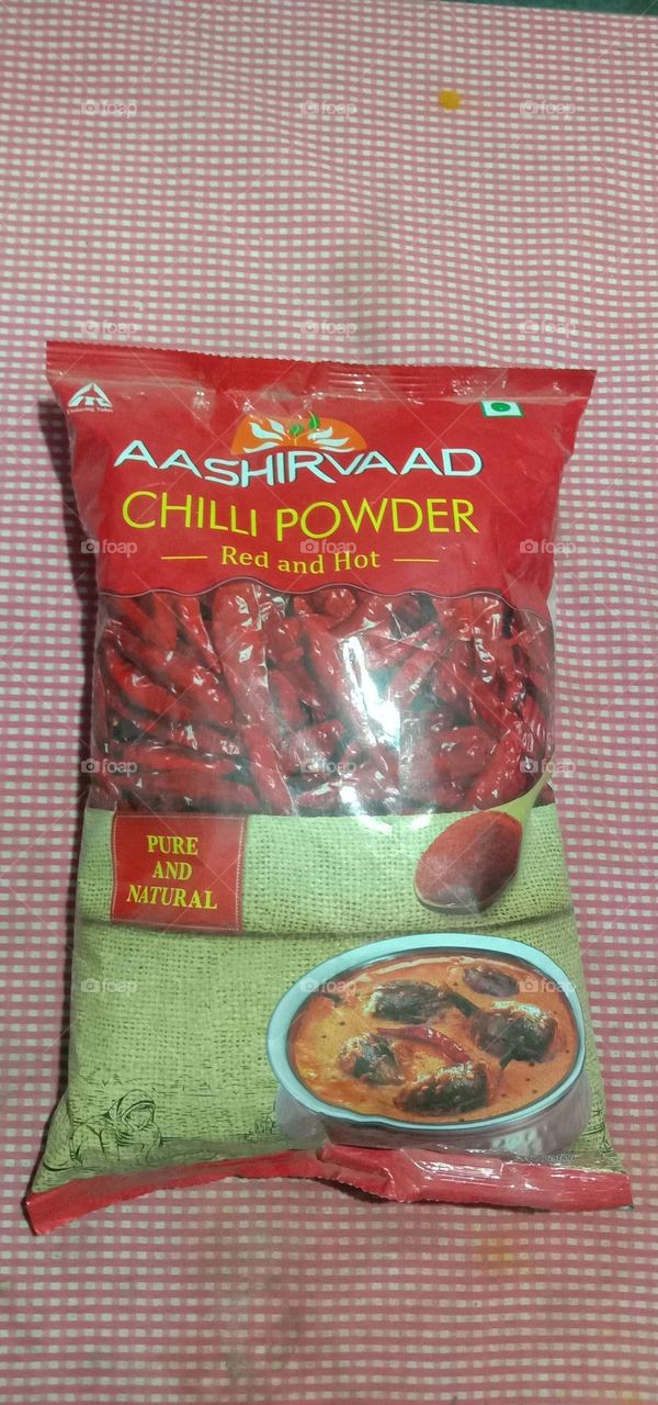 Aashirvaad chilli powder