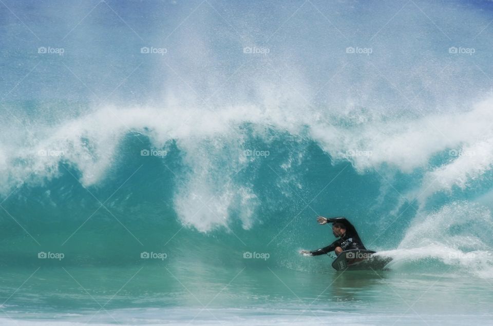 Boogie boarding