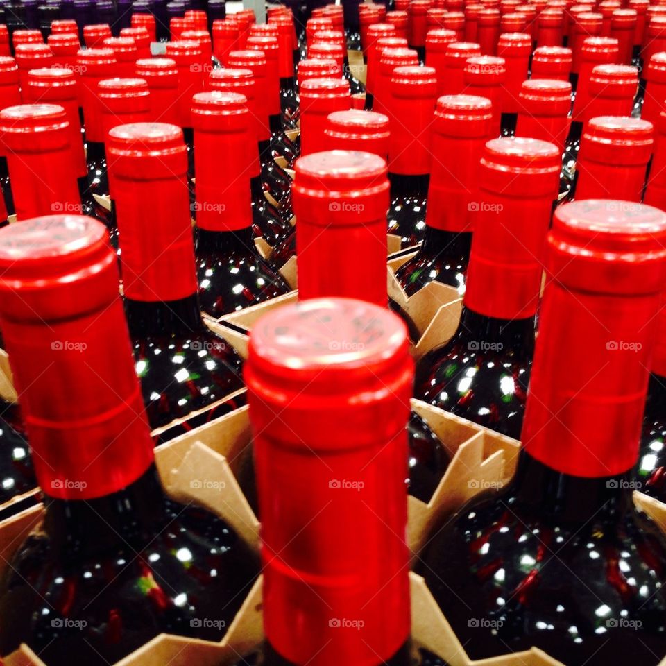 Wine bottles