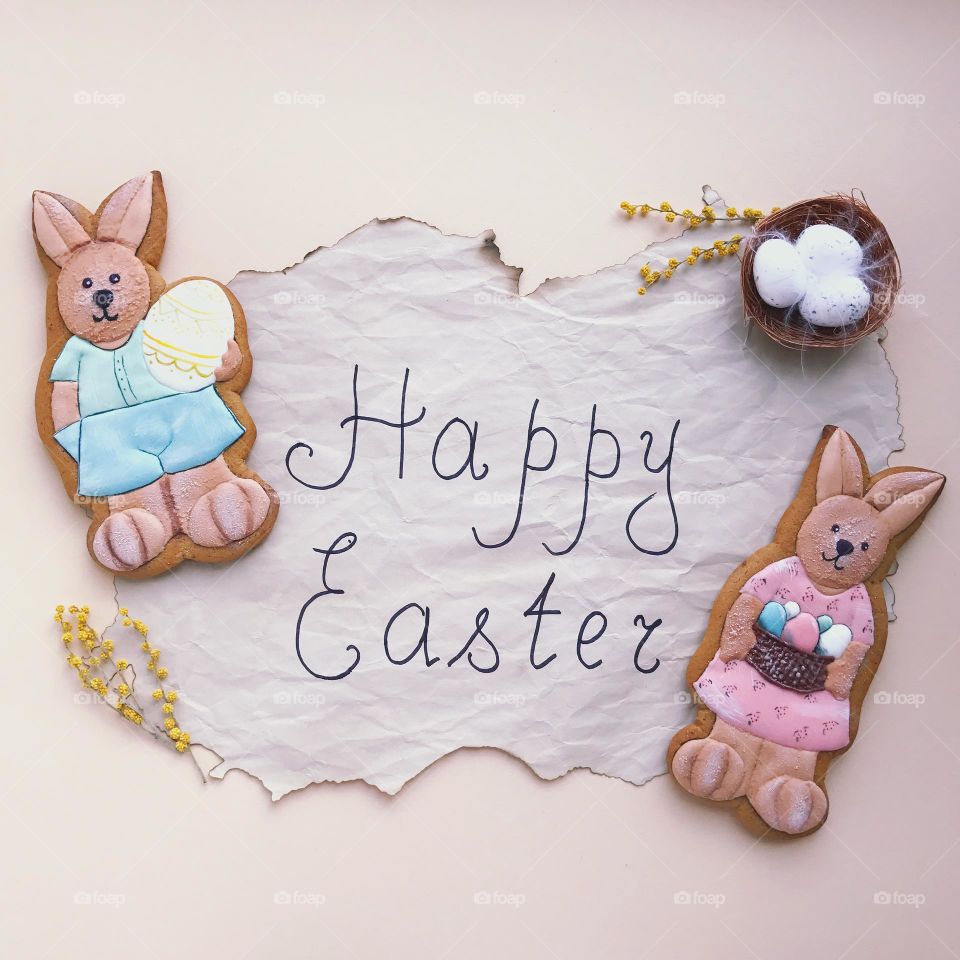 Happy Easter cookies