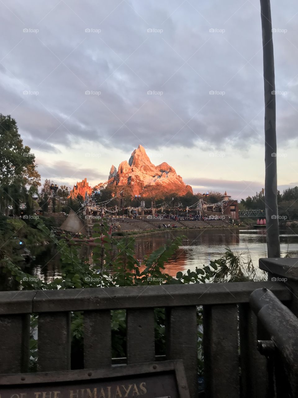 Disney sunset