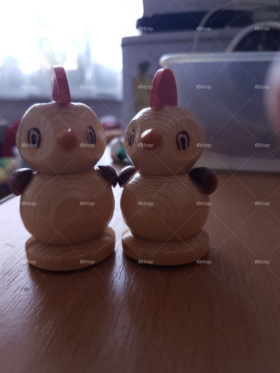 chicken toy wood funny hand made kids
