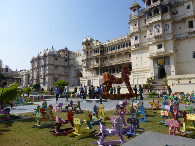 city palace udaipur india city horses toys by rookemj162