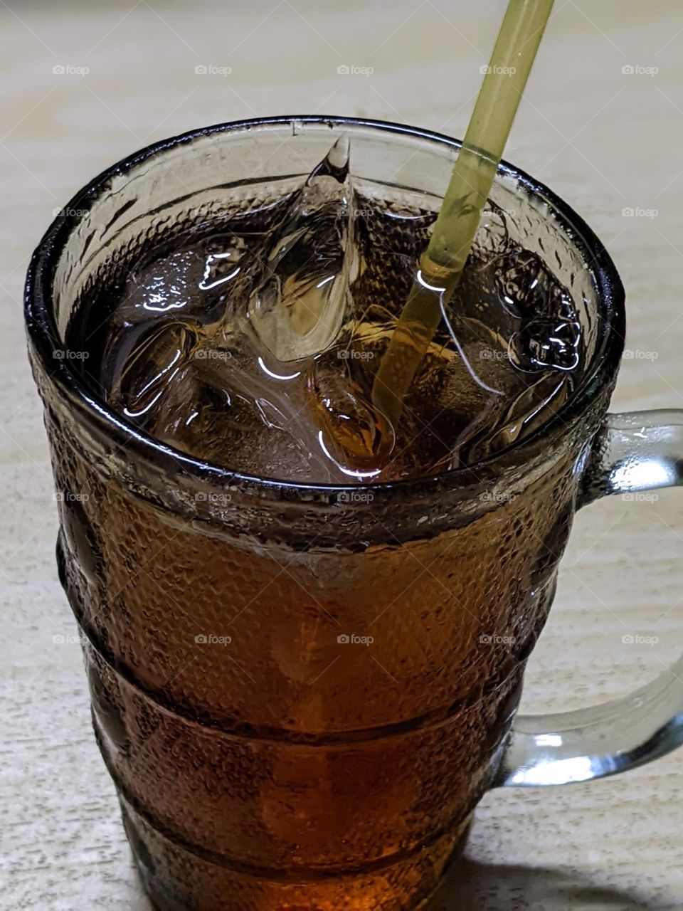 cold drink of plain iced tea🥤😀