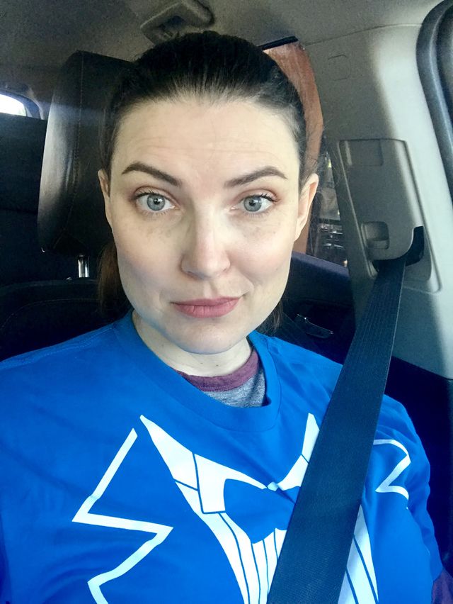 Does this face make my shirt look crazy!