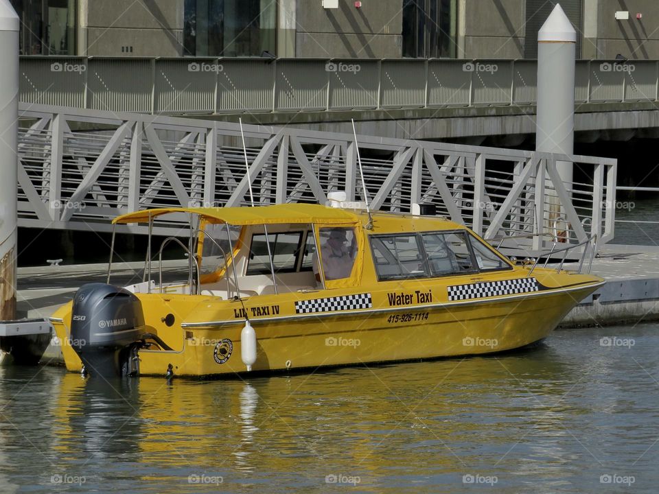 San Francisco Bay Water Taxi Boat