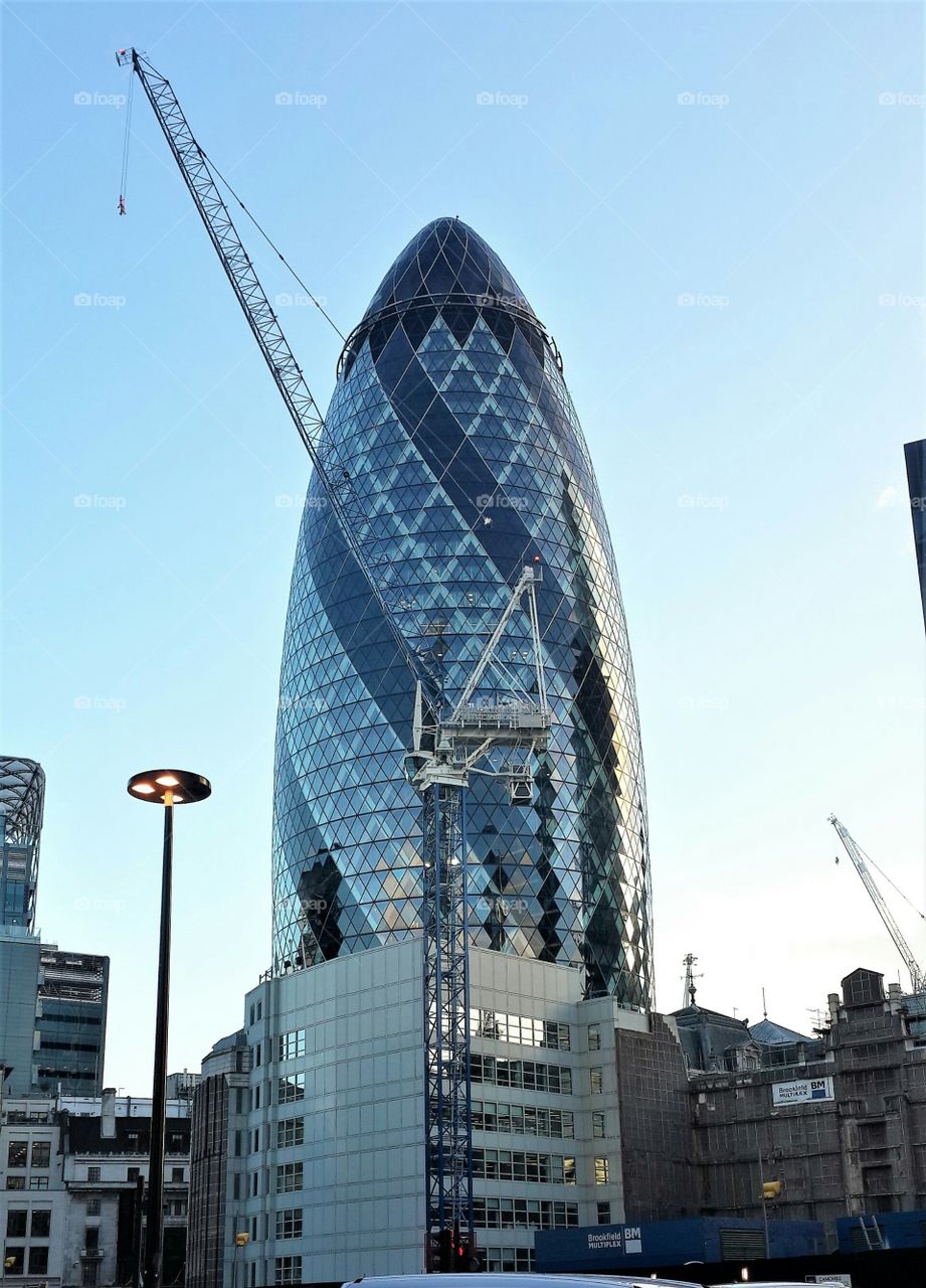 London skyscraper: Gherkin tower