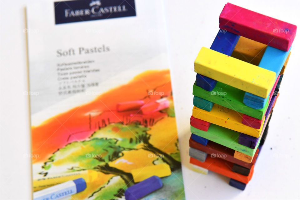 Faber Castel colorful pastels