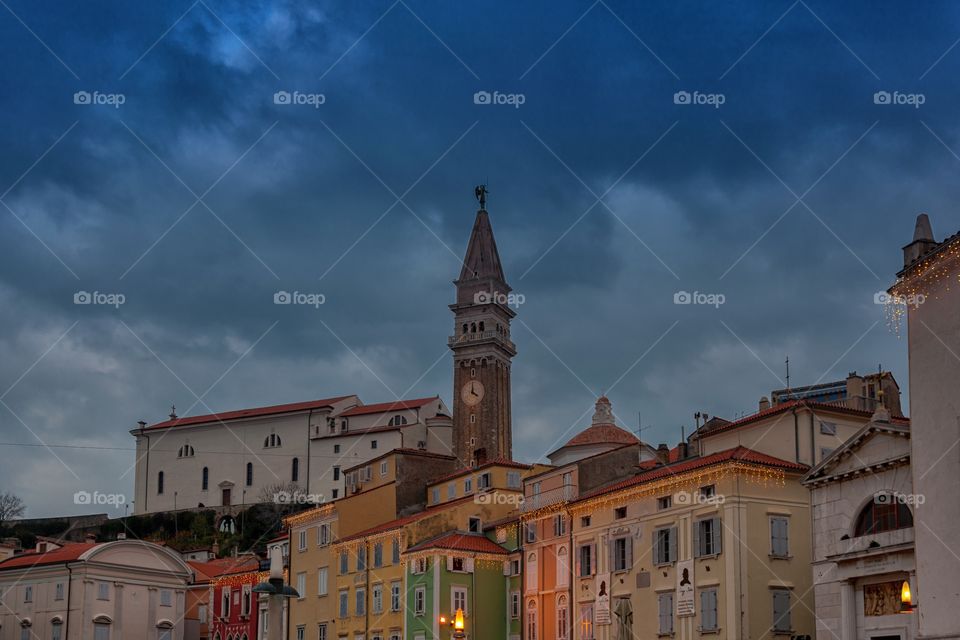 View of Rovinj old town