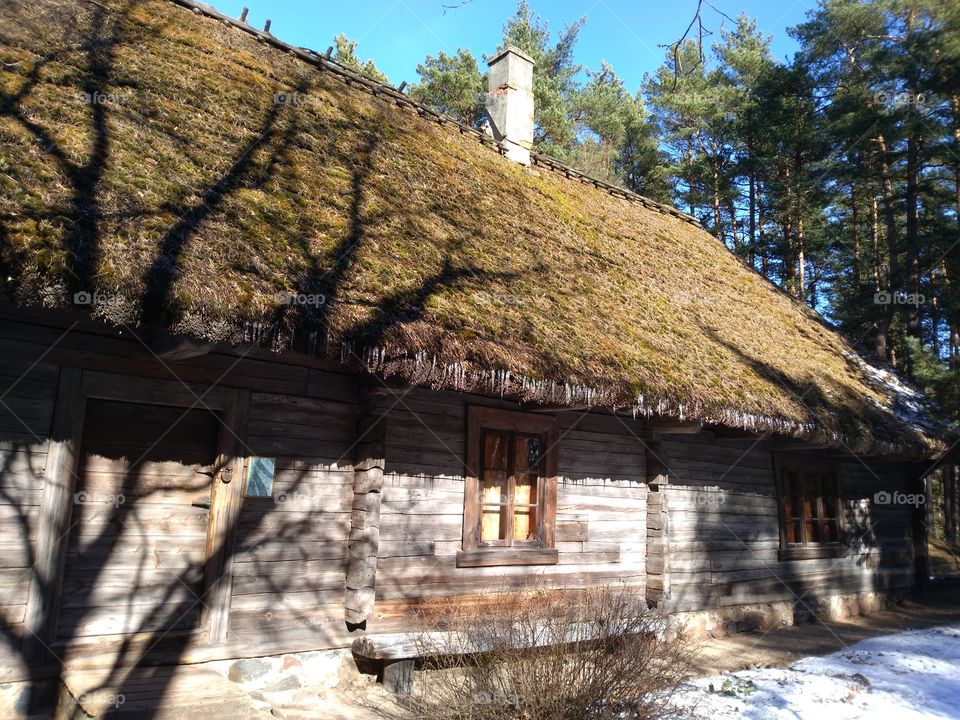 Old Latvian house