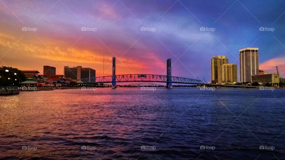 Sunset River Bridge