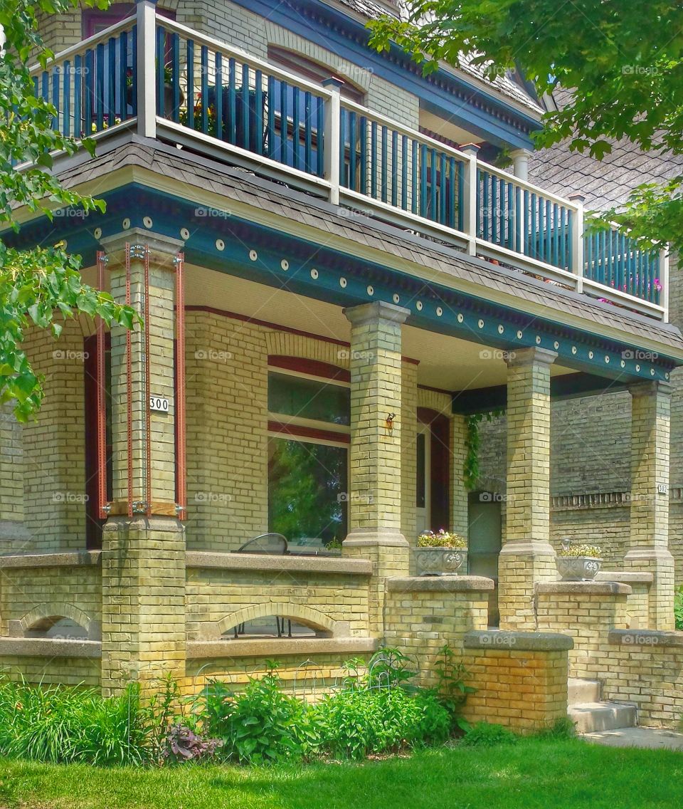 Architecture. Brick House