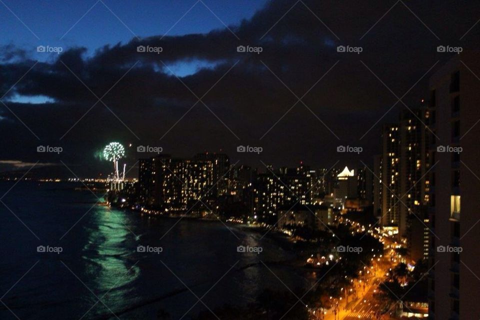 Hawaiian Fireworks